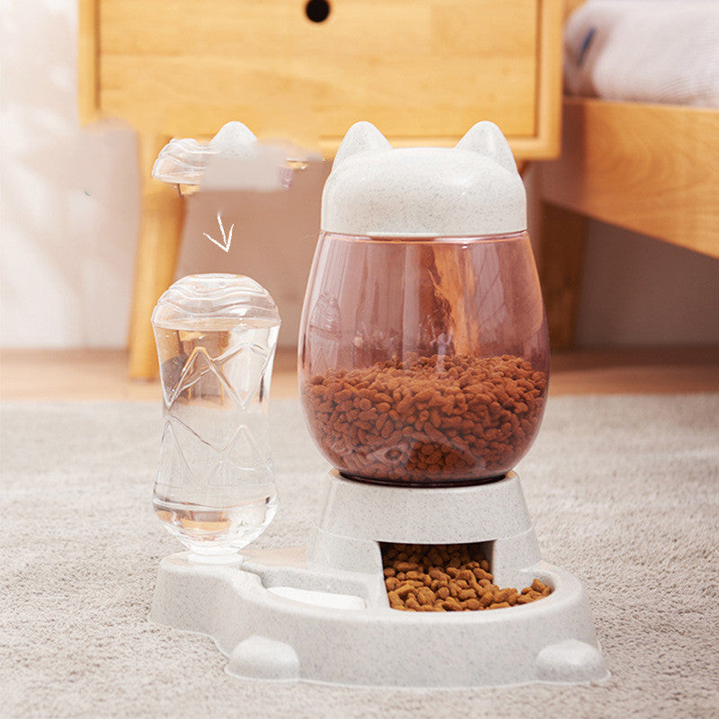 Enhance Your Pet's Feeding Experience with Our Automatic Pet Drinking And Feeding Bowl